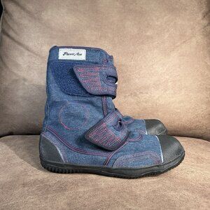 Rikio Tabi Safety Boots Power Ace High Guard Hg220 Sneakers DENIM BLUE SizeUS9.5